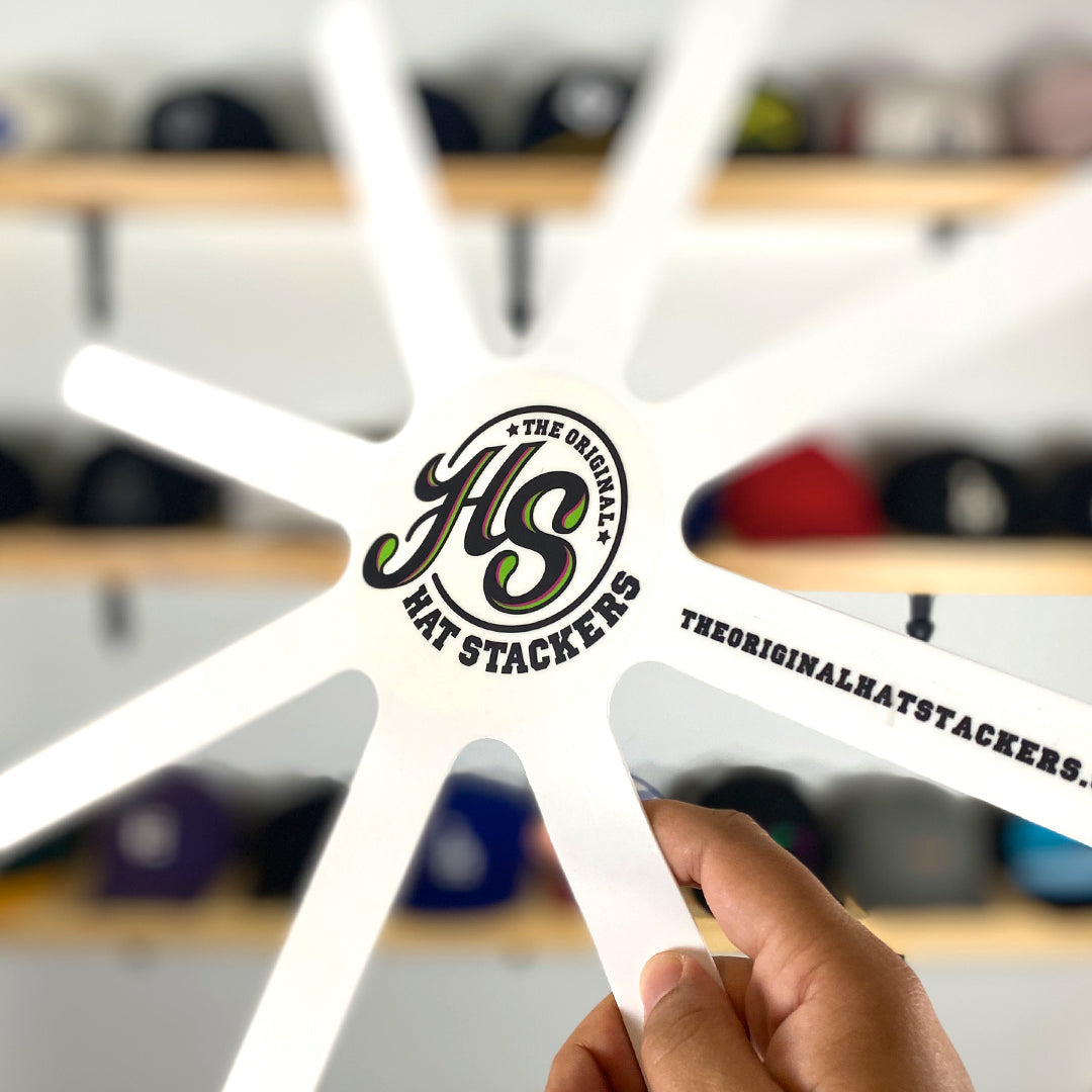 Original Hat Stacker front, outside the package
